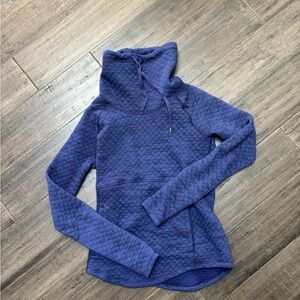 Marmot Quilted Blue Pullover
